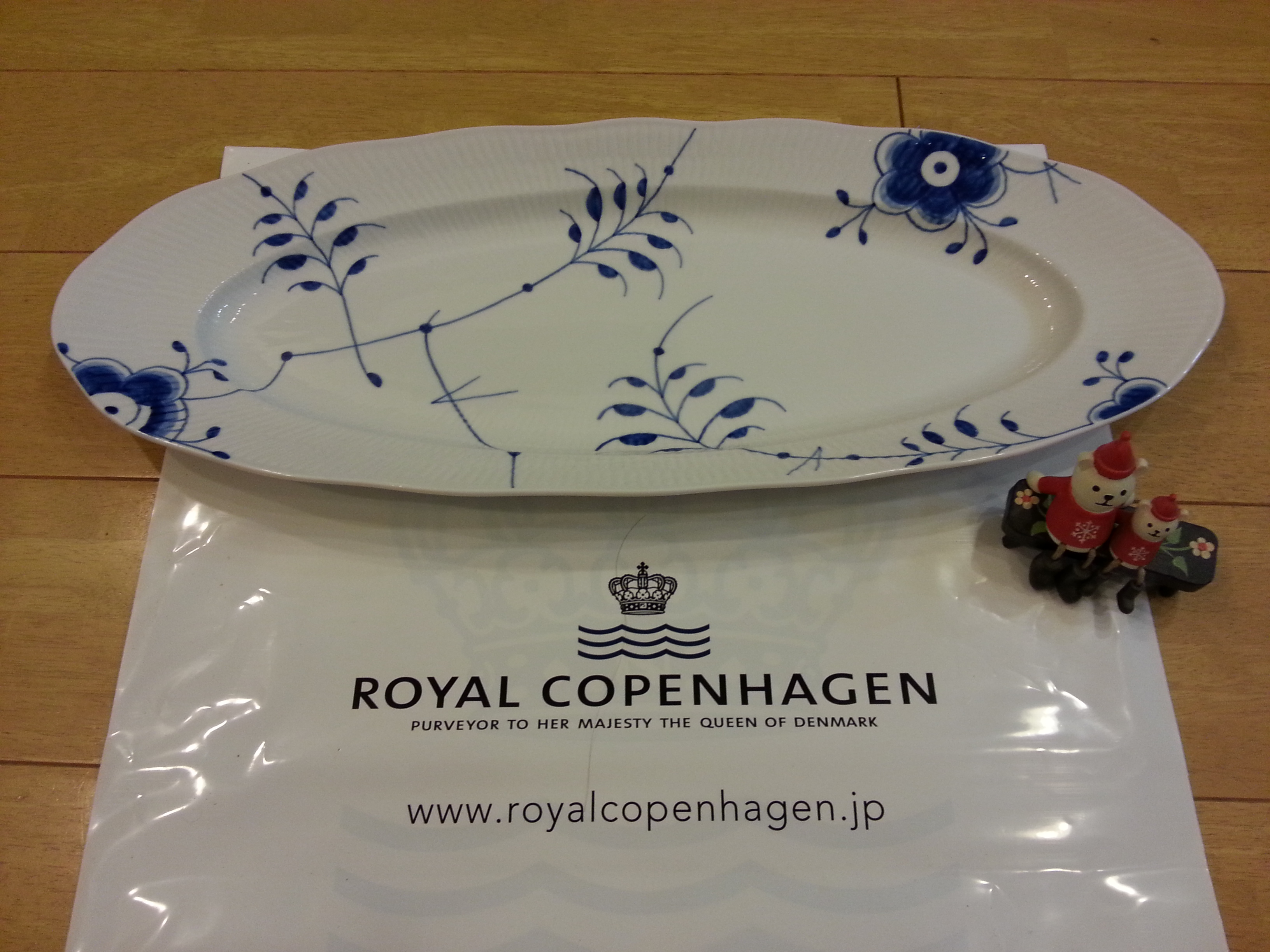施設見学でロイヤルコペンハーゲンのお皿を♪－小池荘のお父さんブログ｜小池荘